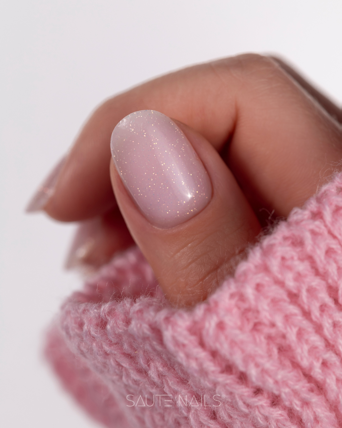 JustNails.pl JustNails SAUTE NAILS Żel w butelce Level Up BIB Rose Mist 8ml