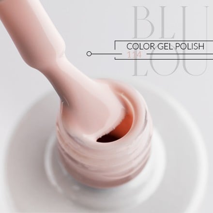 JustNails.pl JustNails BLULOU Lakier hybrydowy Color Gel Polish 114 9ml