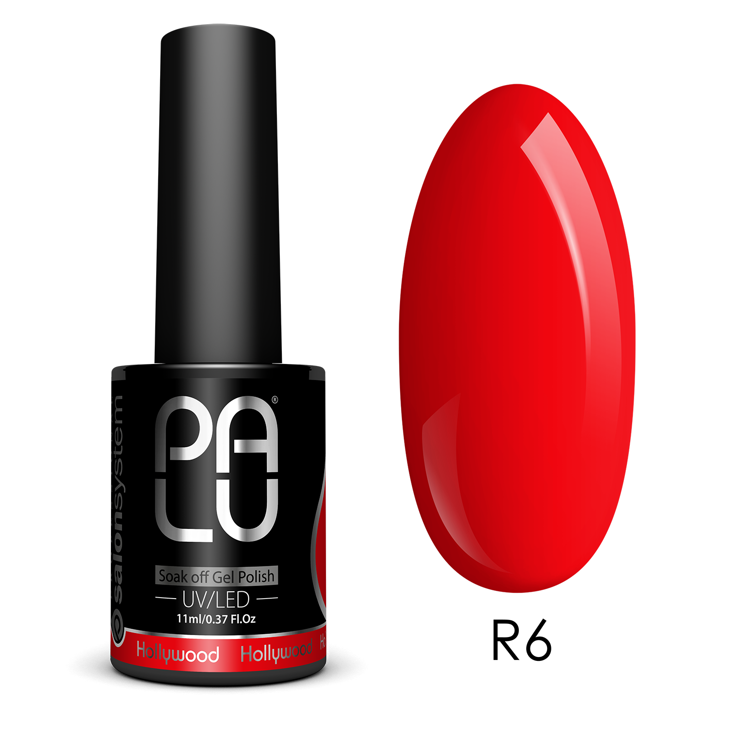 JustNails.pl JustNails Produkty do paznokci PALU Lakier hybrydowy Hollywood R6 11g Lakiery hybrydowe