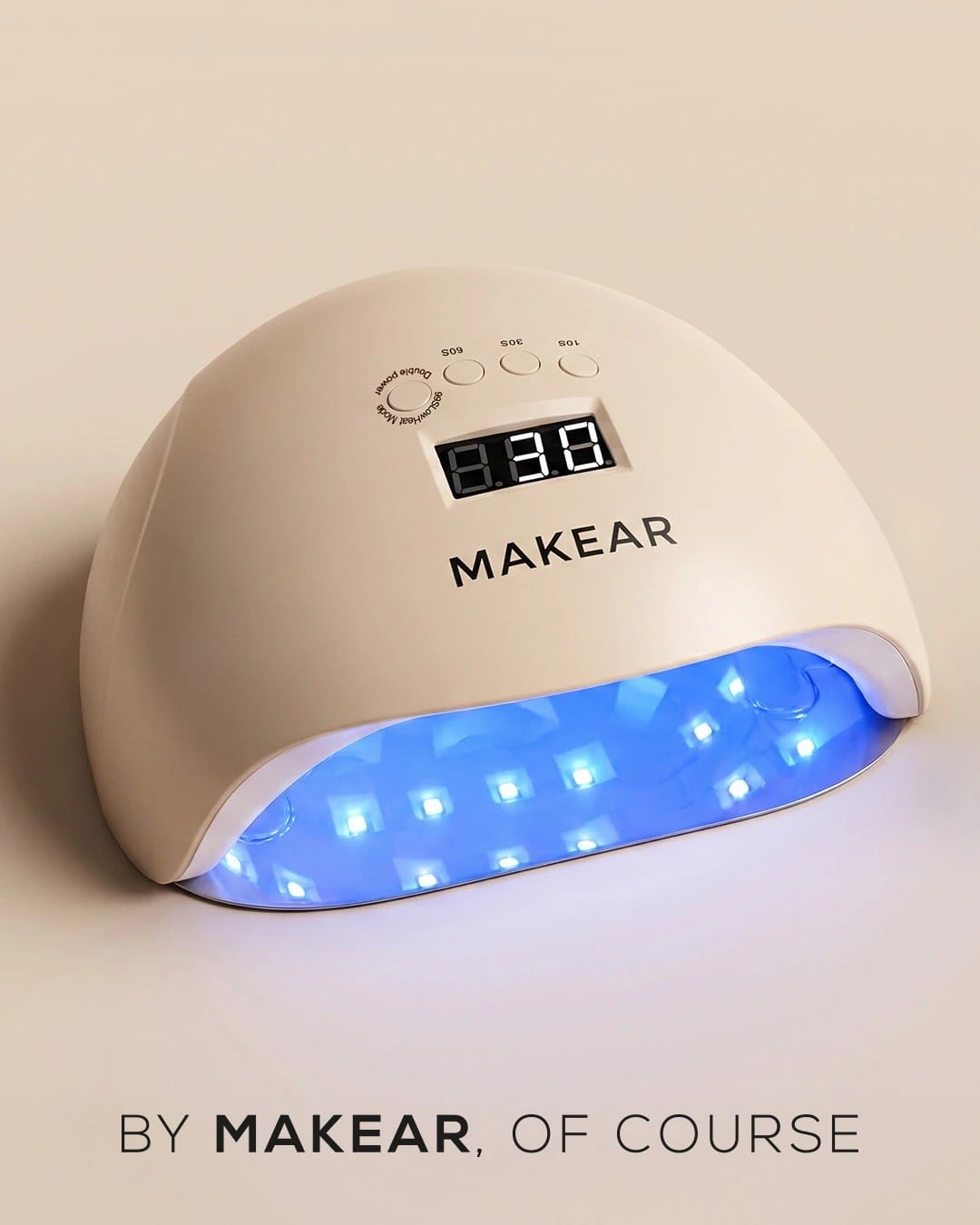 JustNails.pl JustNails MAKEAR Lampa LED UV Salon Standard  48W-65W (beżowa)