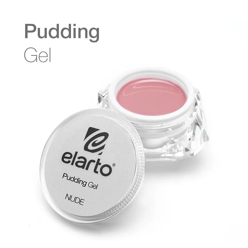 JustNails.pl JustNails Produkty do paznokci ELARTO Żel budujący Pudding Gel Nude 15g Żele budujące