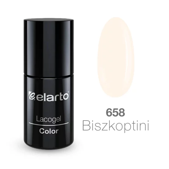 ELARTO – Lakier hybrydowy - Lacogel Biszkoptini - 658 - 7ml