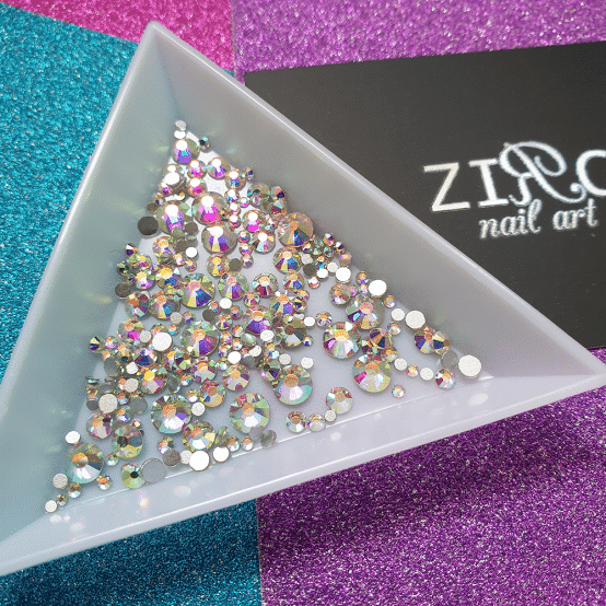 ZIRCONE - Cyrkonie - AB CRYSTAL - #6 - 100szt. [1,9mm]