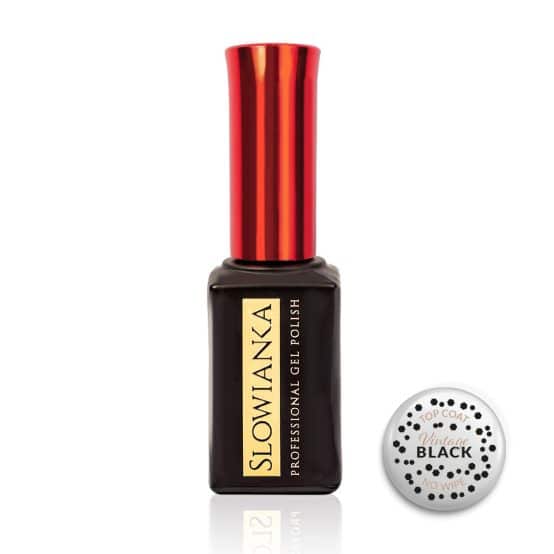 SLOWIANKA -  Top Coat No Wipe Vintage Black - 10g