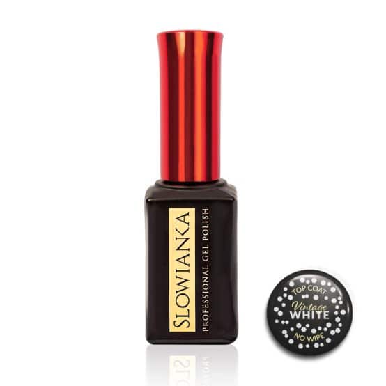 SLOWIANKA -  Top Coat No Wipe Vintage White - 10g