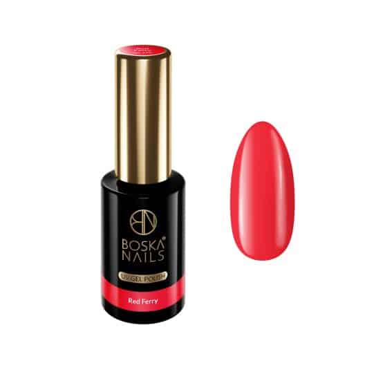 BOSKA NAILS - Lakier hybrydowy - Red Ferry UP no 553 - 10ml