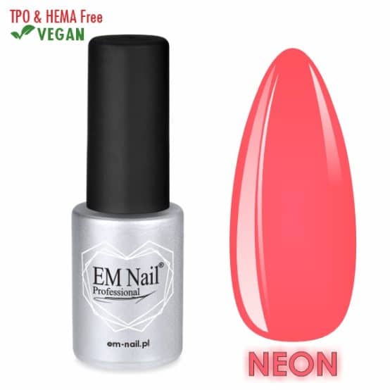 EM NAIL - Lakier hybrydowy Premium - Galapagos Flamingo 216 - 6ml