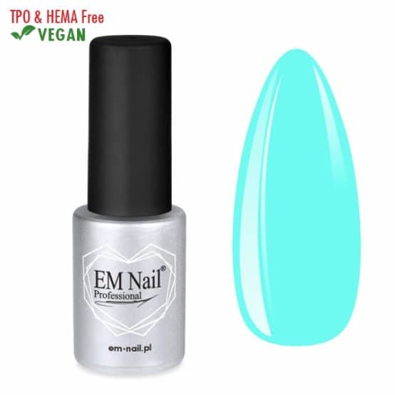 EM NAIL - Lakier hybrydowy Premium - Tahiti Lagoon 214 - 6ml