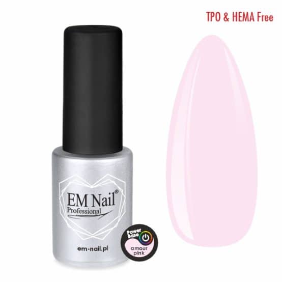 EM NAIL - Power Base - Amour Pink - 6ml