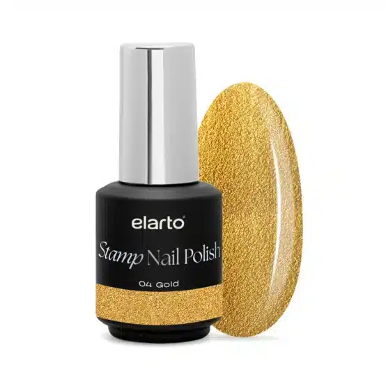 ELARTO - Lakier do stempli - Stamp Nail Polish - 04 Gold - 7ml