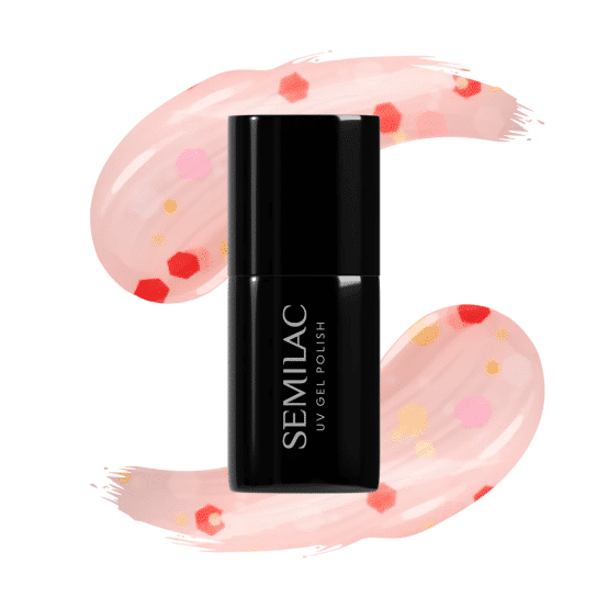 SEMILAC - Lakier hybrydowy - 932 Confetti Dance - 7ml