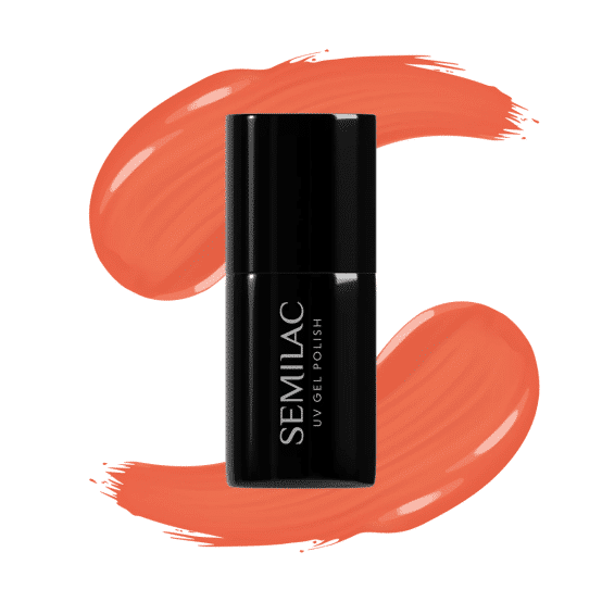 SEMILAC - Lakier hybrydowy - 934 Bittersweet Orange - 7ml