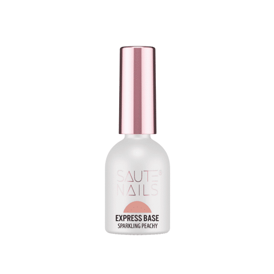 SAUTE NAILS - Express Base - Sparkling Peachy - 8ml