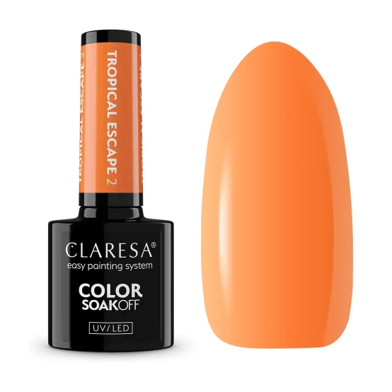 CLARESA - Lakier hybrydowy - TROPICAL ESCAPE 2 - 5g