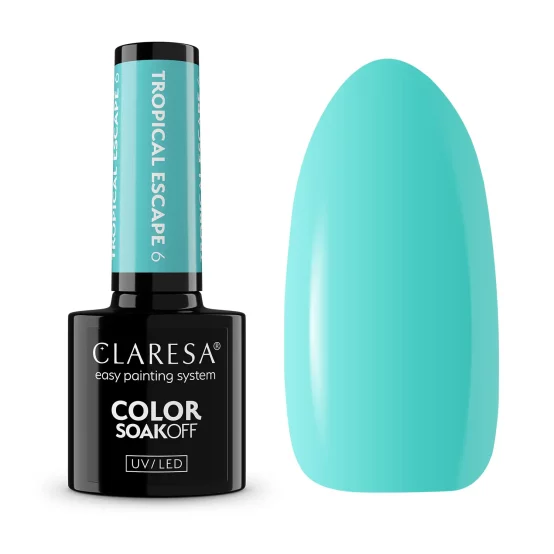 CLARESA - Lakier hybrydowy - TROPICAL ESCAPE 6 - 5g