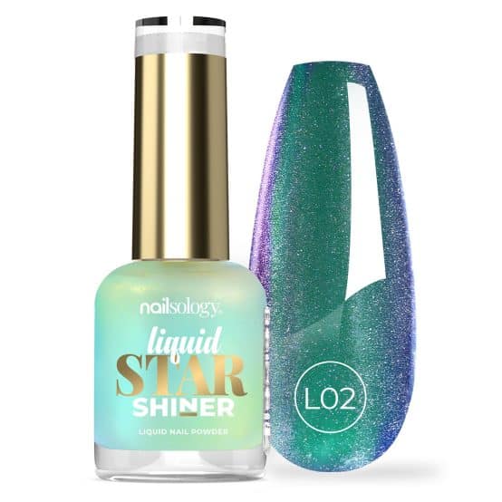 CLAVIER - Pyłek w płynie - Nailsology Liquid STAR Shiner - L02 LACERTA - 8ml