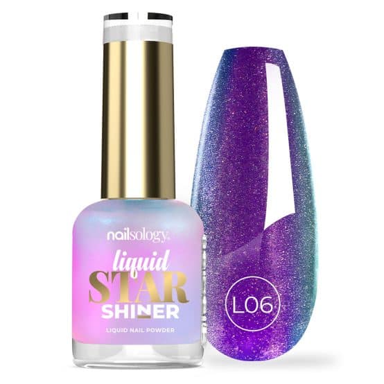 CLAVIER - Pyłek w płynie - Nailsology Liquid STAR Shiner - L06 VIRGO - 8ml