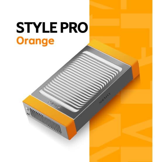 SHEMAX - Pochłaniacz pyłu do manicure - Style Pro - Orange