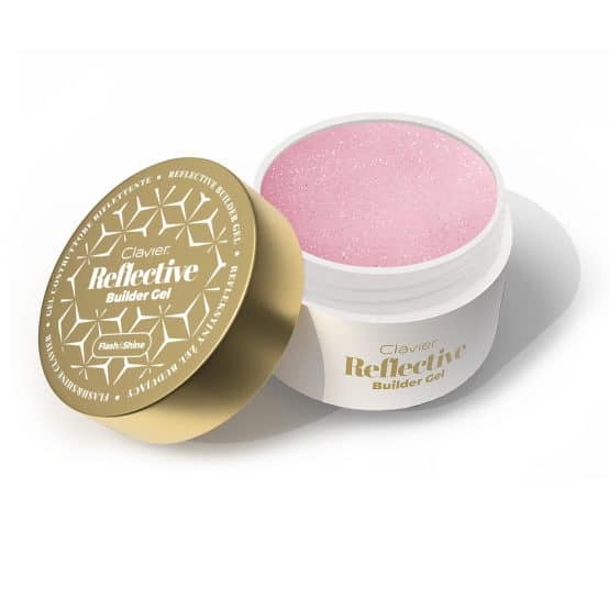 CLAVIER - Żel budujący - Reflectiv Builder Gel Flash & Shine - Twinky Pinky 03 - 30g