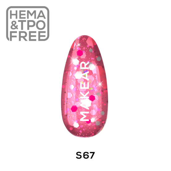 MAKEAR - Lakier hybrydowy - S67 - 8ml