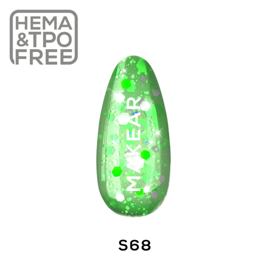 MAKEAR - Lakier hybrydowy - S68 - 8ml
