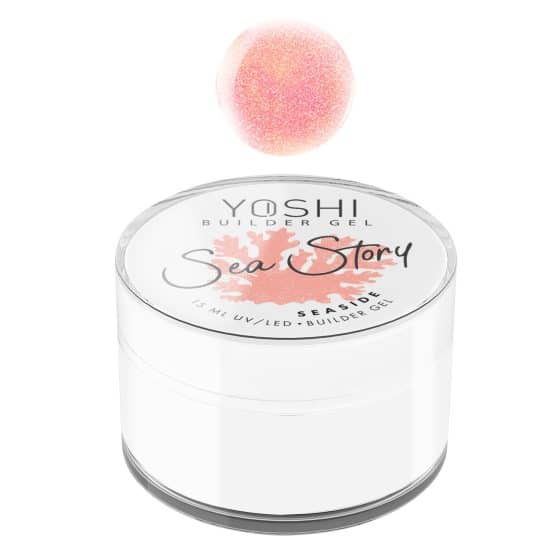 YOSHI - Żel budujący - SEA STORY GEL UV LED - Seaside - 15ml