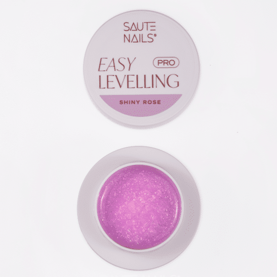 SAUTE NAILS - Żel budujący - Easy Levelling PRO - Shiny Rose - 30g