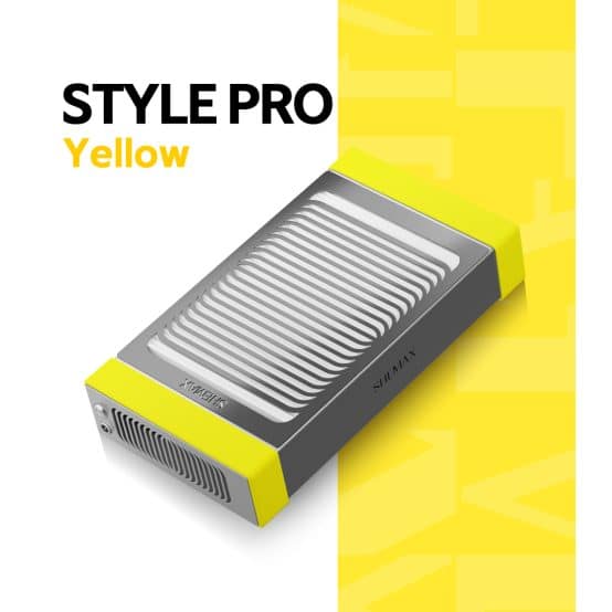 SHEMAX - Pochłaniacz pyłu do manicure - Style Pro - Yellow
