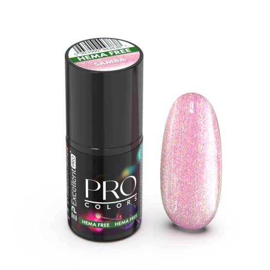 EXCELLENT PRO - Lakier hybrydowy - PRO Colors HemaFree 72 SAMBA (BASIC 72) - 7g