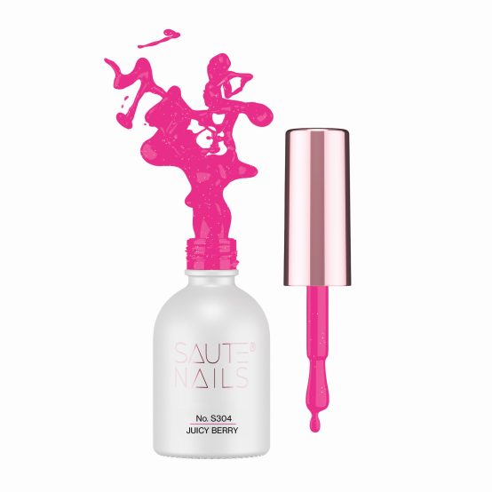 SAUTE NAILS - Lakier hybrydowy - S304 Juicy Berry - 8ml