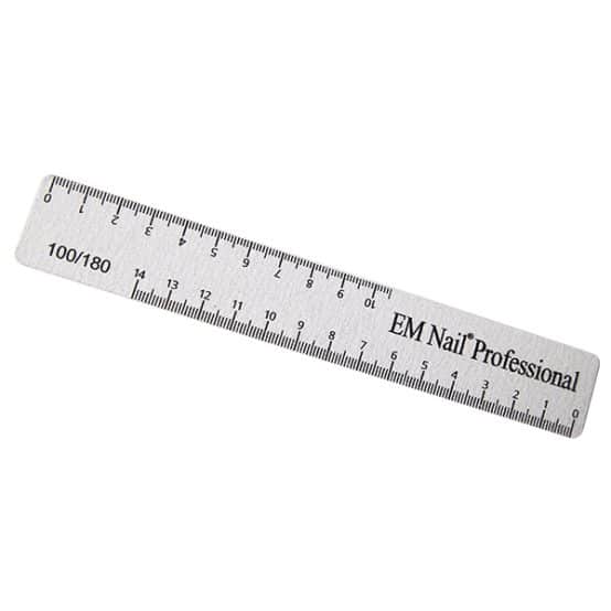 EM NAIL - Pilnik do paznokci - XXL z miarką - 100/180